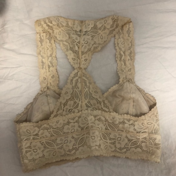 lacy racer back bralette from free people - Picture 2 of 2